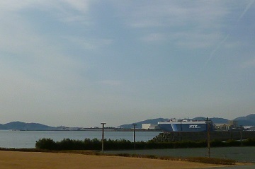 三河湾　大型船舶